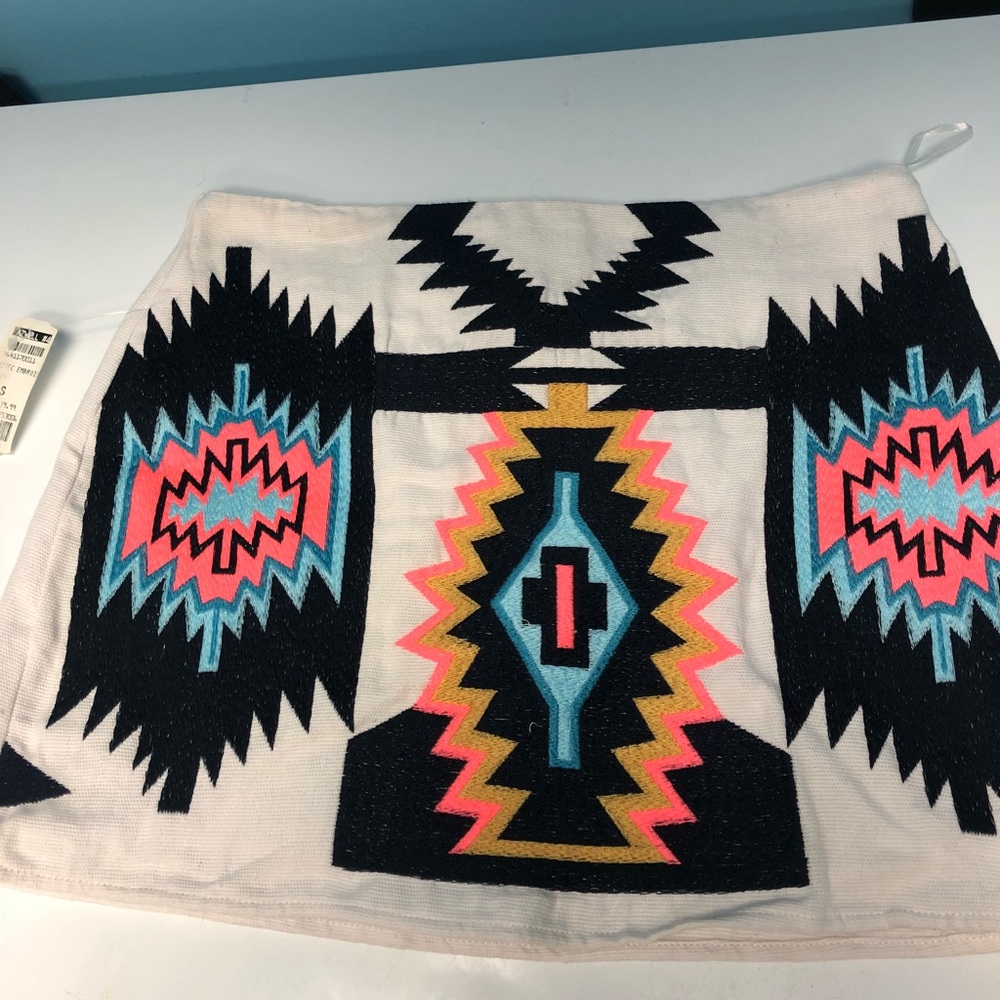 Aztec mini skirt!